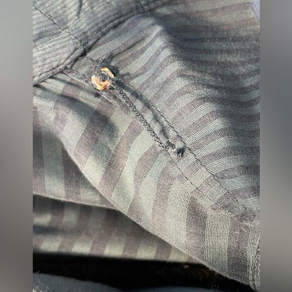 NWT Soft Surroundings Blue Stripe Commelina Kimono Top L - Picture 6 of 8